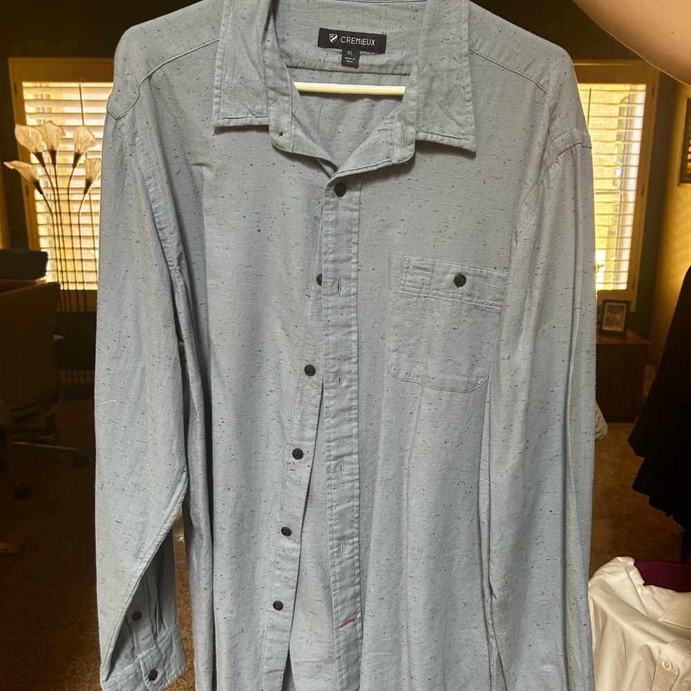Daniel Cremieux Speckled Blue Shirt